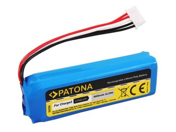 Baterie pro reproduktory JBL Charge 3 /2016+ 6000mAh Li-Pol 3,7V PATONA PT6520