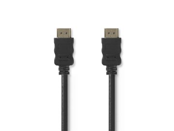 Kabel HDMI 0,5m NEDIS CVGT34000BK05