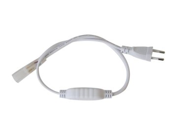 Flexo šňůra PVC pro LED pásek 3528, 230V, 0.5m