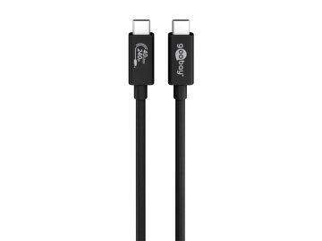 Kabel GOOBAY 61717 USB-C/USB-C 1m Black