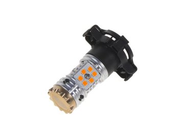 Autožárovka LED PY24W 12/24V CARCLEVER oranžová