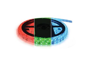 LED pásek 12V 5050 60LED/m IP20 max. 12W/m RGB (cívka 5m) GETI