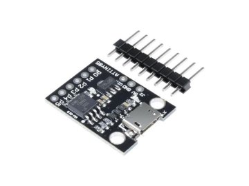 Digispark Attiny85, micro USB programovací modul Arduino