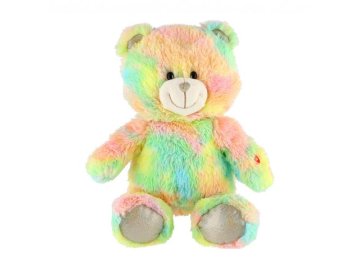 Dětský plyšový medvídek TEDDIES duhový 40cm