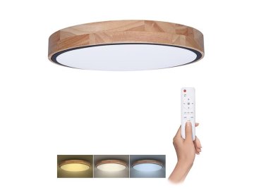 Svítidlo stropní SOLIGHT WO8006 Iron Oak 60W