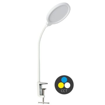 Ecolite LED stolní lampa LU13A-BI 10W 3000-6000k bílá LIPA