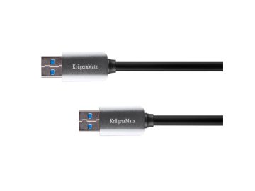 Kabel KRUGER & MATZ KM0337 1x USB 3.0 A konektor - 1x USB 3.0 A konektor 1m