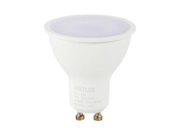 Žárovka LED GU10 9W bílá přírodní RETLUX RLL 418