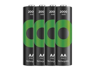 Baterie AA (R6) nabíjecí 1,2V/2000mAh GP Recyko Pro Professional 4ks