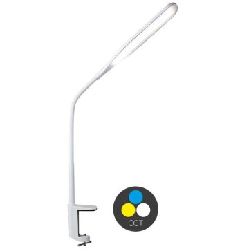 Ecolite LED stolní lampa LU13C-BI 10W 3000-6000k bílá PRIM