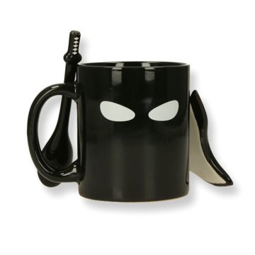 Hrnek s podtáckem GADGET MASTER Ninja Warrior Mug