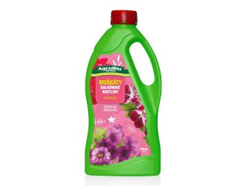 Hnojivo pro muškáty a balkónové rostliny AGROBIO Fantazie 750ml