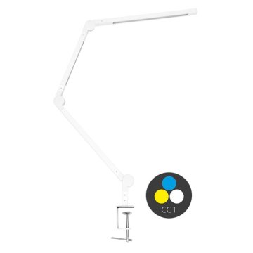 Ecolite LED stolní lampa LU19WT-BI 8W+11W 3000-6000k bílá SPACE