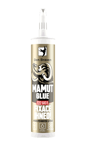 Lepidlo DEN BRAVEN MAMUT HIGH TACK bílé 290ml