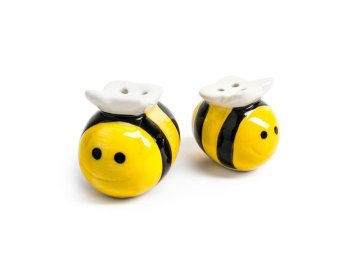 Sada kořenek GADGET MASTER Honeybee Salt & Pepper Shakers