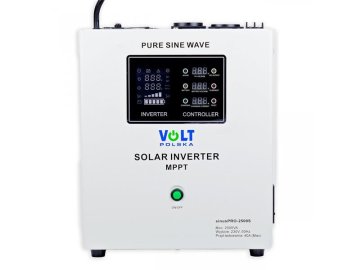 Solární regulátor VOLT Sinus Pro 2500 S 24/230V 2500VA 1800W MPPT 40A