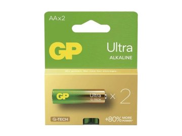 Baterie AA (R6) alkalická GP Ultra 2ks