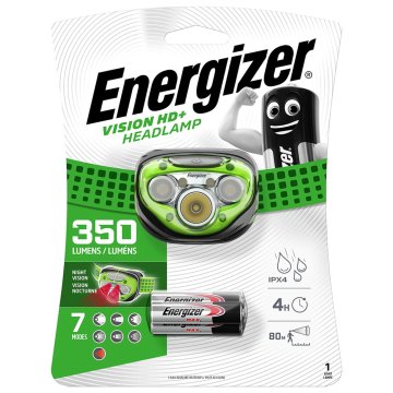 Energizer Vision HD+ Headlight 3LED 3xAAA 350lm